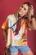 NEON ROUNDUP BRIGHT BOOT TOP SIZE S/M